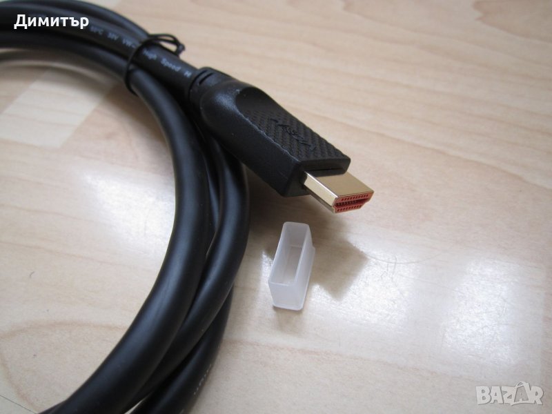 HDMI v2 high-speed with Ethernet кабел, 1.8 метра - нов, снимка 1