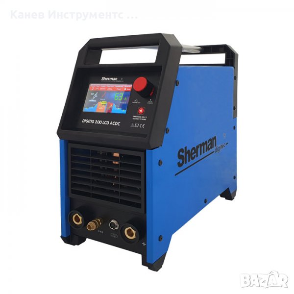 Инверторен TIG апарат SHERMAN DIGITIG 200LCD AC/DC, снимка 1