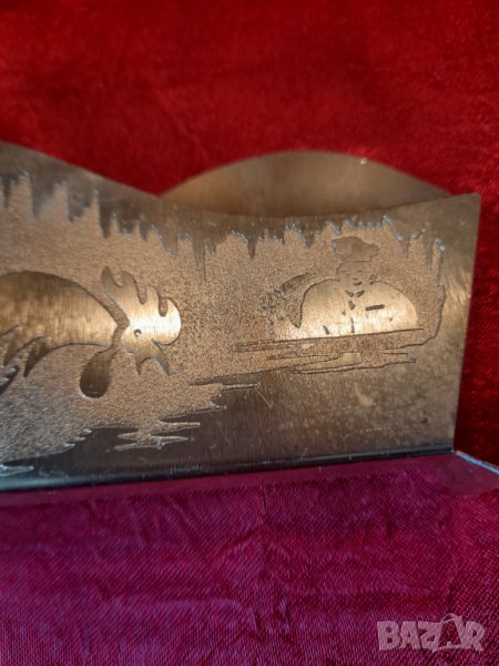 Стара поставка за салфетки, снимка 1