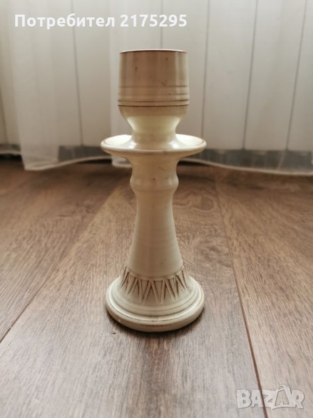 свещник керамичен, снимка 1
