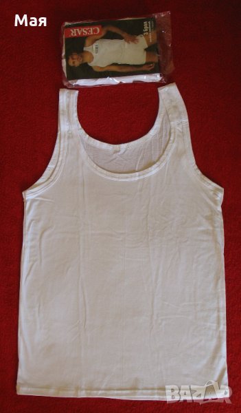 Нов луксозен мъжки комплект - 3 броя потници, 100% памук,, снимка 1