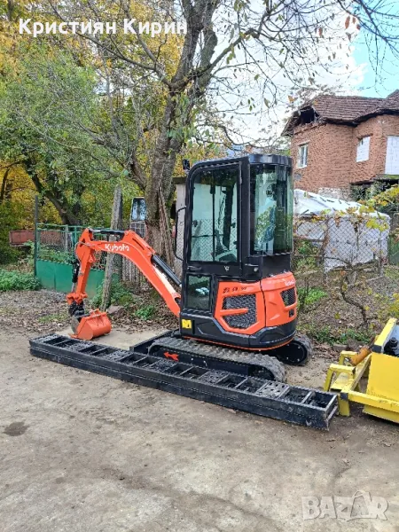 Услуги мини багер  2 тона и Тристранен самосвал!!!, снимка 1