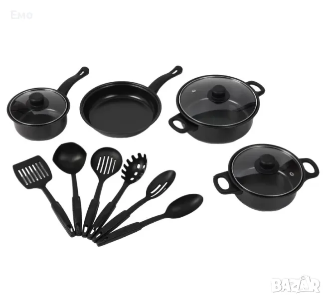 Комплект съдове за готвене от 13 части

, снимка 1