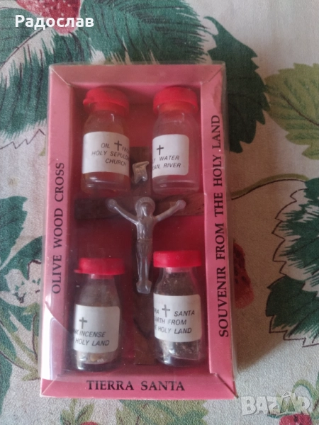 Распятие оригинален религиозен комплект от Йерусалим , снимка 1