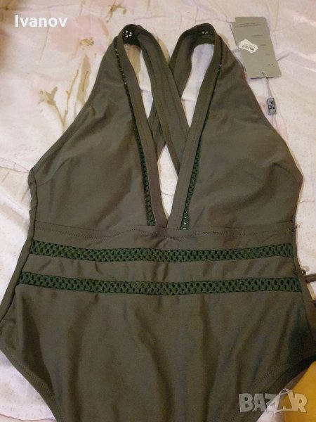 Цял бански, 40 номер зелен, снимка 1