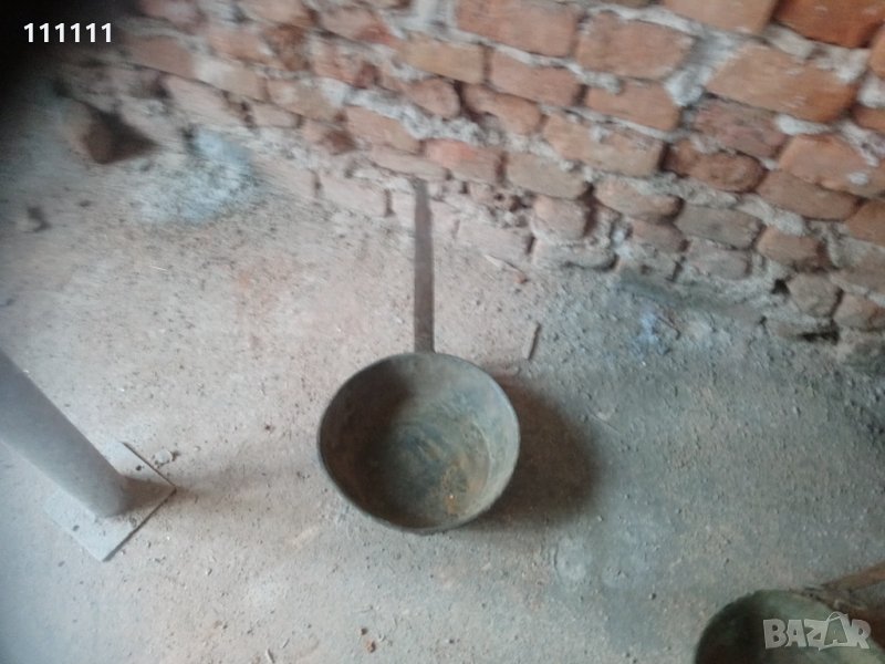 Стар бакърен тиган , снимка 1