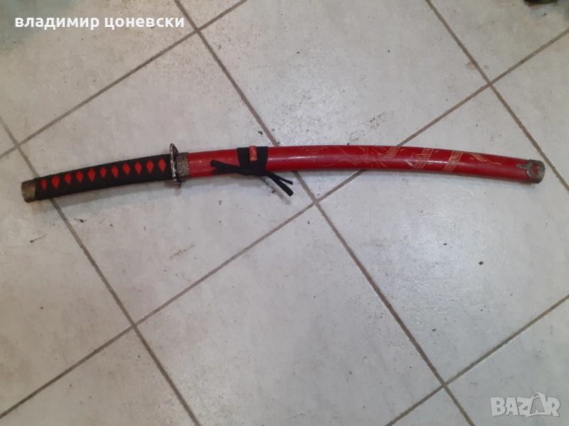 Красив самурайски меч,катана,сабя,ятаган,рапира,шпага, снимка 1