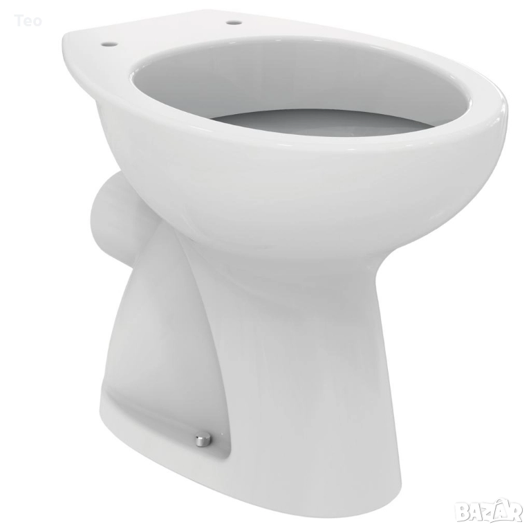 Стояща тоалетна чиния с хоризонтално оттичане , снимка 1