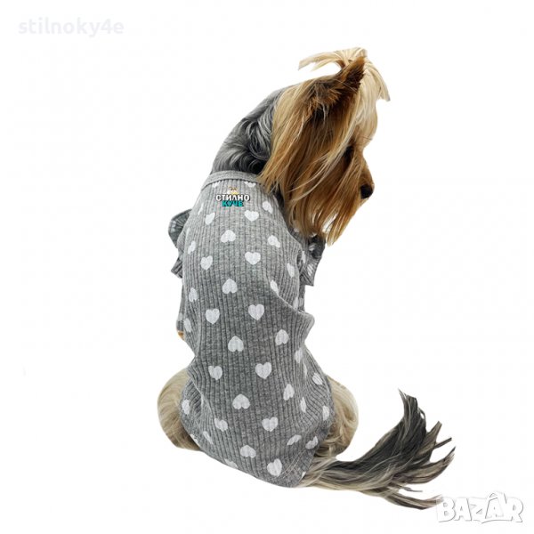 Рипсена блуза за куче Кучешки дрехи Кучешка дреха-блуза Дреха за куче Дрехи за кучета , снимка 1