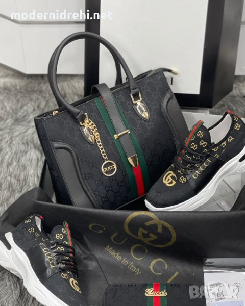 Дамски спортни обувки портфейл и чанта Gucci код 112, снимка 1