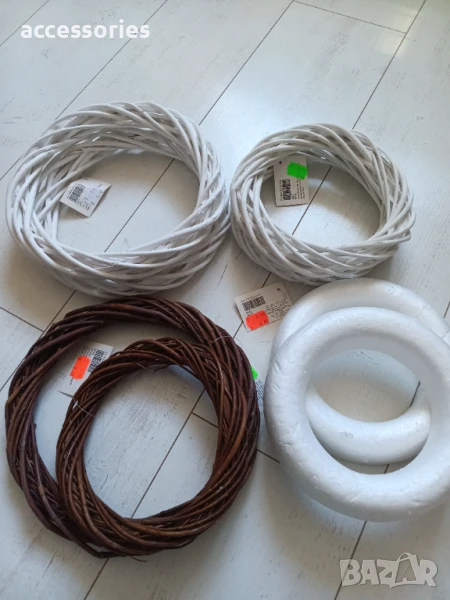 Комплект 6 бр. основа за веннец с цена: 30лв, снимка 1