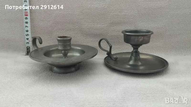 Свещници с дръжки , снимка 1