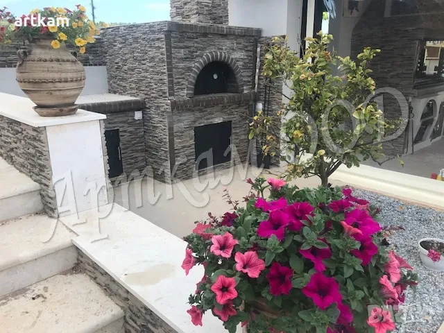 Барбекю облицовка с камък, снимка 2 - Облицовки - 49099174