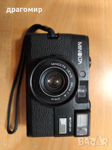 MINOLTA HI-MATIC GF, снимка 2 - Фотоапарати - 47520475