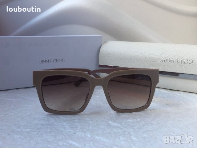 Jimmy choo 2022 дамски слънчеви очила с лого, снимка 7 - Слънчеви и диоптрични очила - 35549269