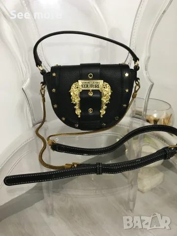 Versace Jeans Couture Saddle Bag чанта, снимка 4 - Чанти - 47056021