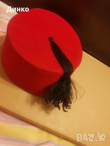 Стар турски фес., снимка 2 - Антикварни и старинни предмети - 42926035