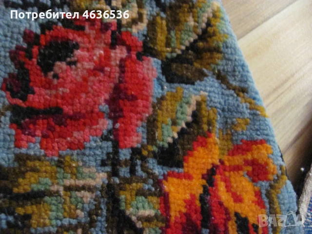 19век ръчно тъкани мотиви , вълна, снимка 5 - Антикварни и старинни предмети - 54040145