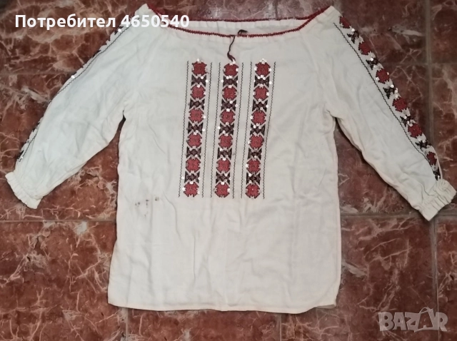 Риза дамска, народна носия 