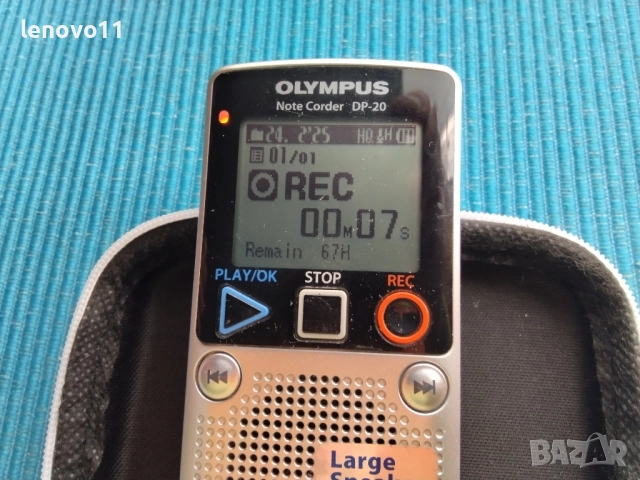 страхотен оригинален дигитален диктофон Олимпус-без касети , снимка 12 - Други - 51993694