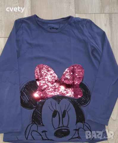 Дънки-клин Old Navy, суитчър Old Navy и блуза Disney за ръст 158/164 , снимка 2 - Детски Блузи и туники - 52022587