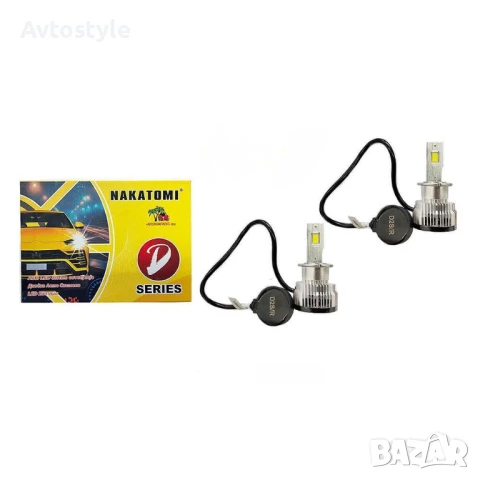 LED крушки Nakatomi  D2S/D2R  комплект , 12V , снимка 1