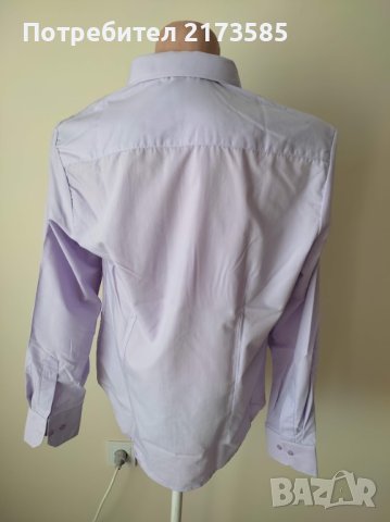 Продавам НОВА мъжка риза с дълъг ръкав, снимка 3 - Ризи - 42897262