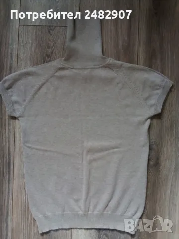 Дамско поло с къс ръкав ZARA, снимка 4 - Тениски - 49245714