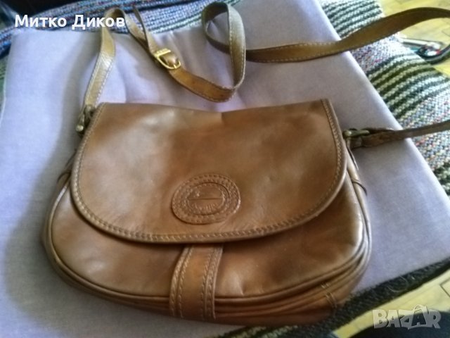 Женска маркова чанта италианска Borella 260х210х60мм, снимка 2 - Чанти - 38169918