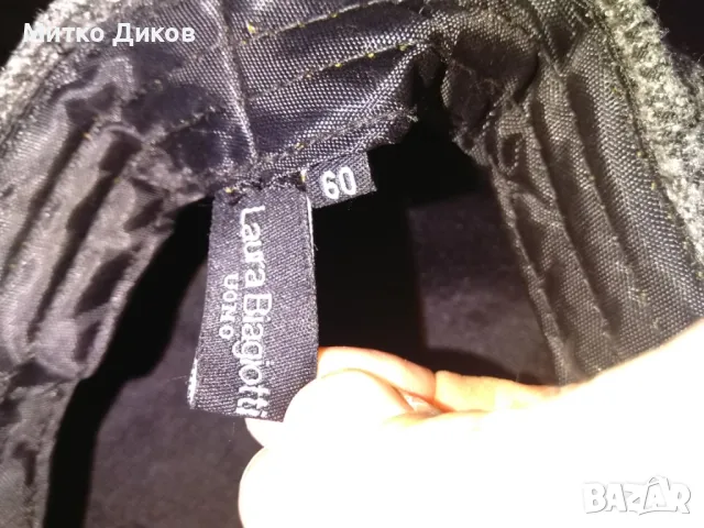 Biagiotti маркова шапка тип Борсалино италианска нова, снимка 9 - Шапки - 48309180