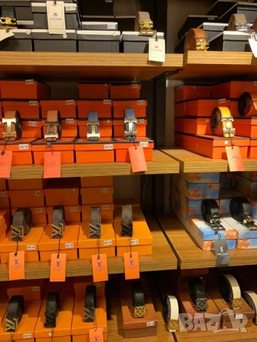 колани от естествена кожа в кутия ysl saint laurent hermes celine , снимка 17 - Колани - 51562132