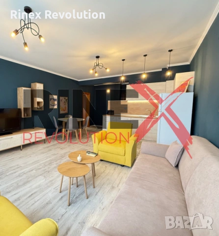 Двустаен апартамент под наем в Центъра, снимка 2 - Апартаменти - 54135541