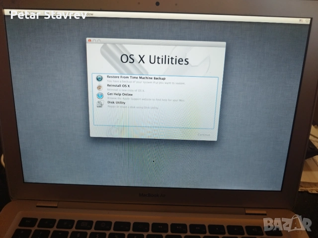 Продава се MacBook Air A1304 Работещ цял или на части, снимка 4 - Лаптопи за дома - 54238125