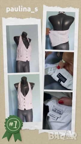 Три различни броя / Къс дънков елек "Force" jeans, "miss Latina" и "G3000" black out , снимка 14 - Елеци - 51314938