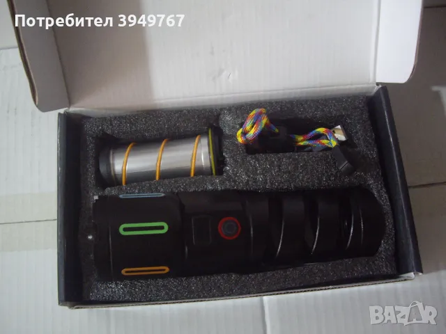 Мощен акумулаторен прожектор., снимка 3 - Прожектори - 49393719