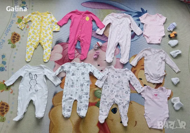 дрешки за новородено 56 62 68, снимка 5 - Комплекти за бебе - 50040601