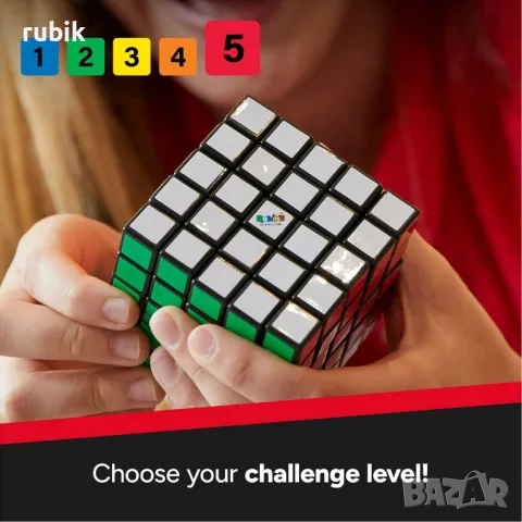Оригинален куб на Рубик 5x5x5 Rubik's Professor Cube, снимка 6 - Игри и пъзели - 50181053