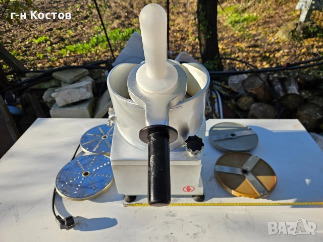 Машина за Стъргане на кашкавал и рязане на зеленчуци Зеленчукорезачка със 5бр. Ножове 