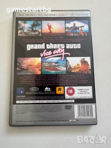 Grand Theft Auto Vice city за PS2, снимка 2 - Игри за PlayStation - 52617450