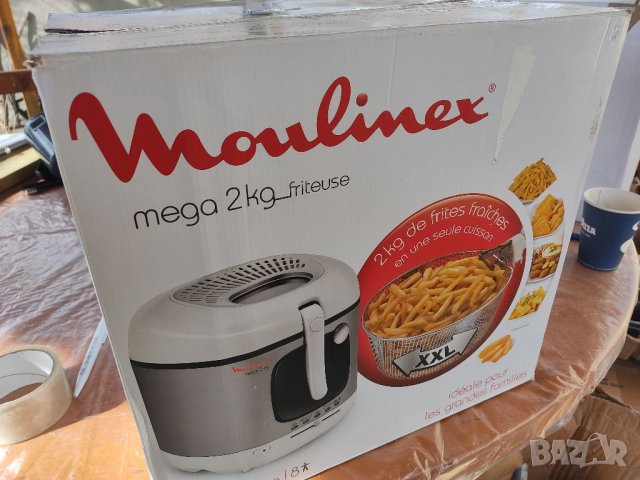 Фритюрник Moulinex Mega 2 kg Deep Fryer, снимка 11 - Фритюрници - 39715635