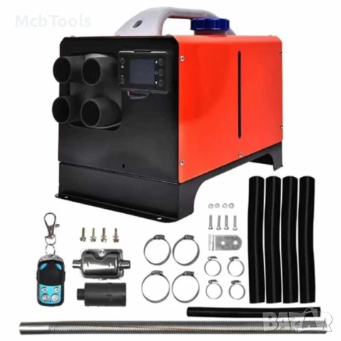 Дизелова суха печка с куфар и алуминиево ядро, 12V/24V 8KW, снимка 2 - Аксесоари и консумативи - 51323398