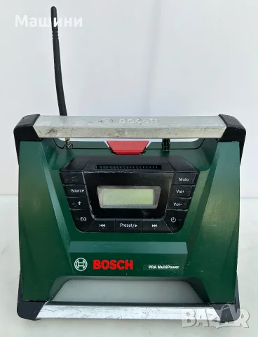 Bosch PRA Mulipower - Акумулаторно радио с bluetooth 2 батерии и зарядно, снимка 2 - Други инструменти - 55955166