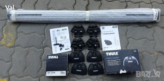 Багажник THULE Wing Bar за Рено Меган 2 2003-2008г - 120см, снимка 8 - Аксесоари и консумативи - 50393954