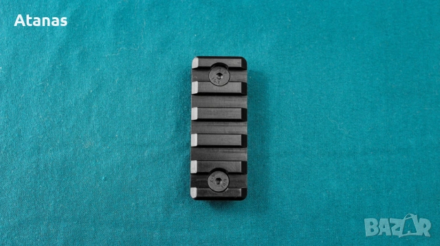 Уивър база / адаптер Keymod 5 slots / Кеймод 5 слота - фрезована, снимка 5 - Оборудване и аксесоари за оръжия - 54321775