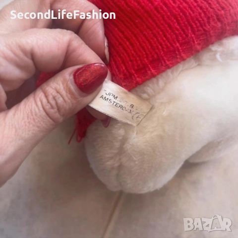 Плюшено мече от олимпийски игри 1992 , 25 см, снимка 4 - Плюшени играчки - 53941570