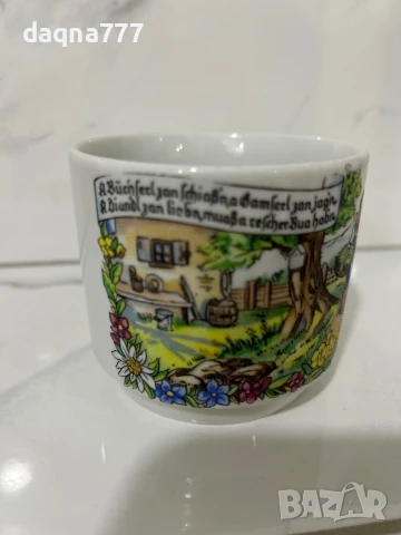 Ретро порцеланова чаша, печат, Bavaria., снимка 3 - Антикварни и старинни предмети - 51122245