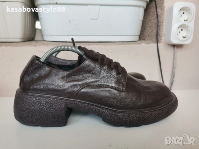 Обувки от естествена кожа 37 н. 