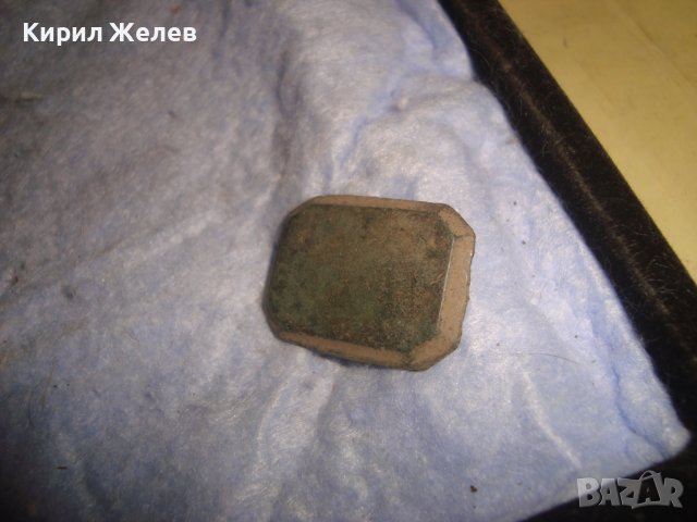 19 ВЕК РЯДКА СТАРИННА КОКАРДА УКРАШЕНИЕ БРОШКА БРОНЗ-МЕД ПАТИНА 7287, снимка 5 - Антикварни и старинни предмети - 37220160