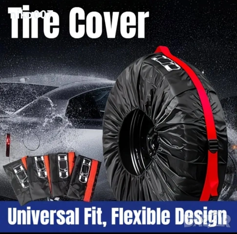 Калъфи за резервни гуми и джанти 13-17 цола за автомобил-джип-ван-мини ван, снимка 2 - Аксесоари и консумативи - 54157896