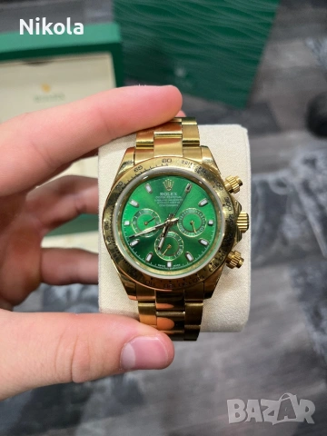 Луксозен  мъжки часовник Rolex Daytona, снимка 7 - Мъжки - 54366114